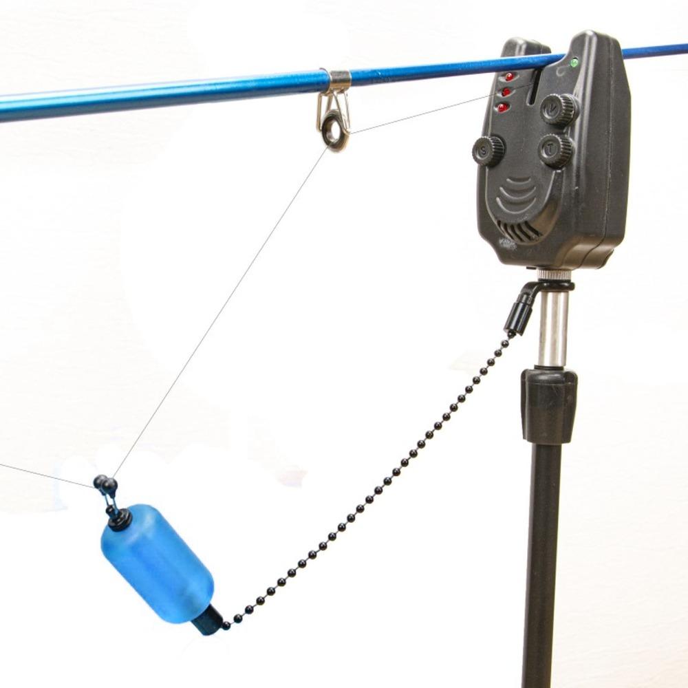 3PCS Iron Fishing Alarm Chain 3 Colors Fishing Alarm Hanger Bite Indicator Alerter Outdoor Use