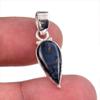 Natural Pietersite Gemstone 925 Solid Sterling Silver Jewelry Pendant 1.25" F9r76