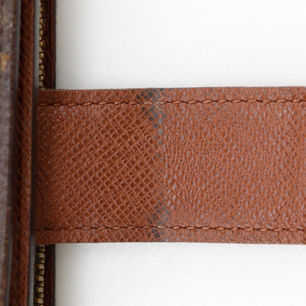 LOUIS VUITTON Porto Papie Zip Bi-Fold Wallet M61207 Brown Monogram canvas Women Used