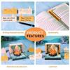 Chic 2027 Desk Calendar Integrated LED Light and Tear-away Display for Elegant Interiors