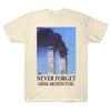 2026 Summer Hot Sale NEVER FORGET GREEK ARCHITECTURE T-shirt Men Women Hip Hop Punk Clothing Streetwear Oversized Tshirt