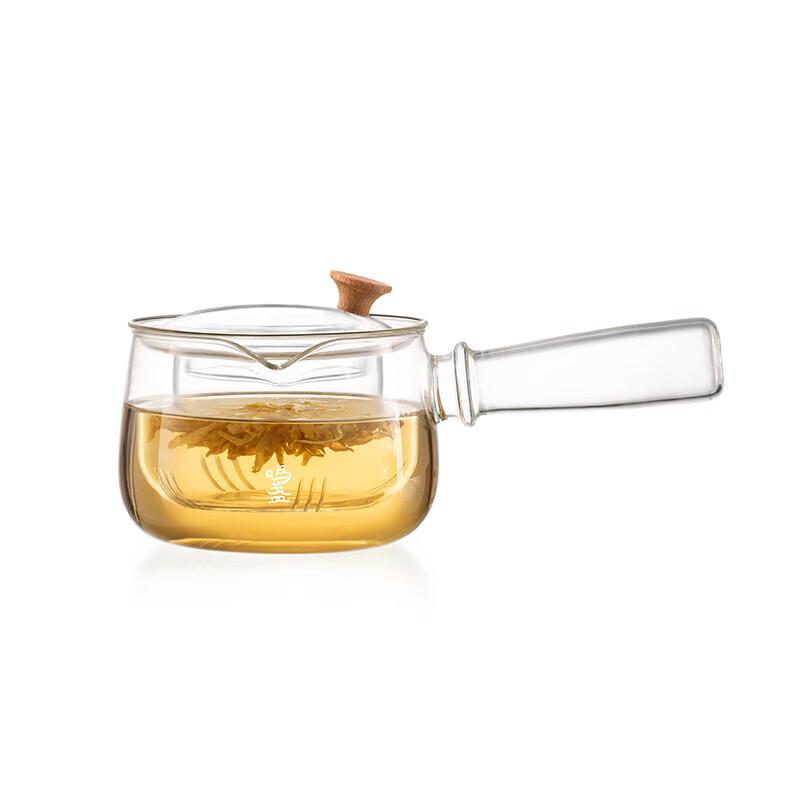 Mingzhan Glass Side Handle Teapot
