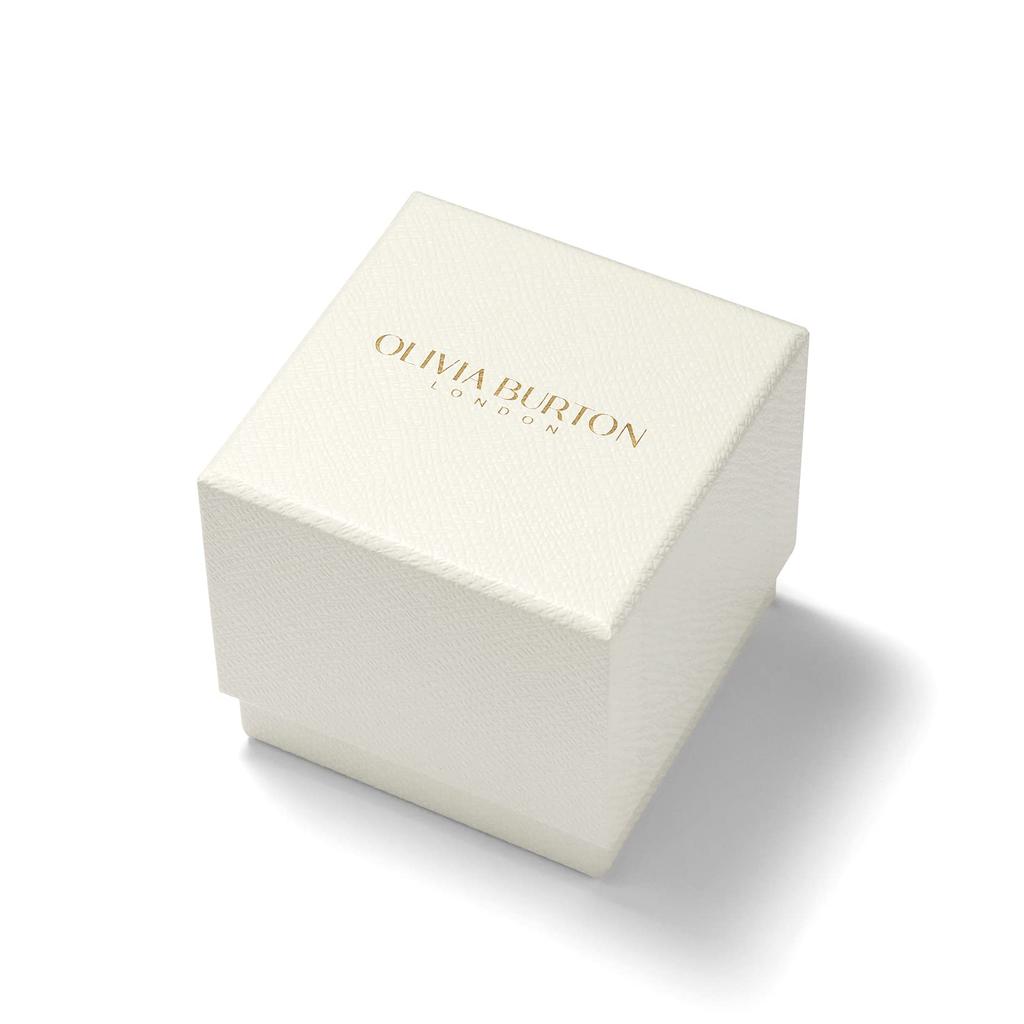 Authorized Dealer Olivia Burton Watch Celestial 40mm Fake Rose Quartz Carnation Leather Strap Watch [OLIVIA BURTON] Women's &