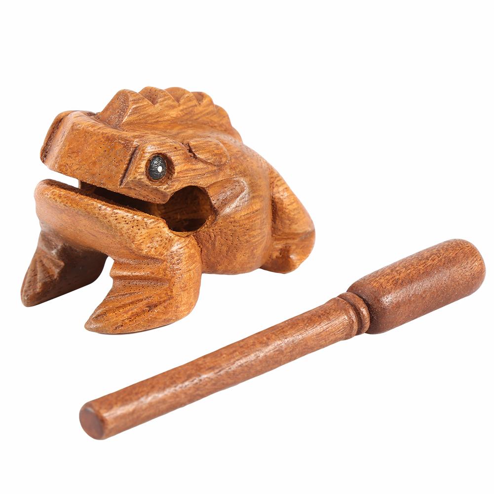Lucky Frog Wood Frog Thailand Frog Thailand Traditional Craft Wooden Lucky Frog Croaking Musical Instrument Home Office Decor