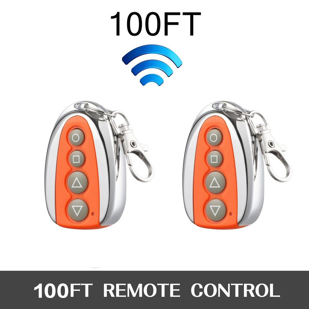 Automatic Gate Opener 1300lbs, with Infrared Security Photocell Sensor with 2 Remote Controls Sliding Gate Opener Move Speed 39 ft Per Min