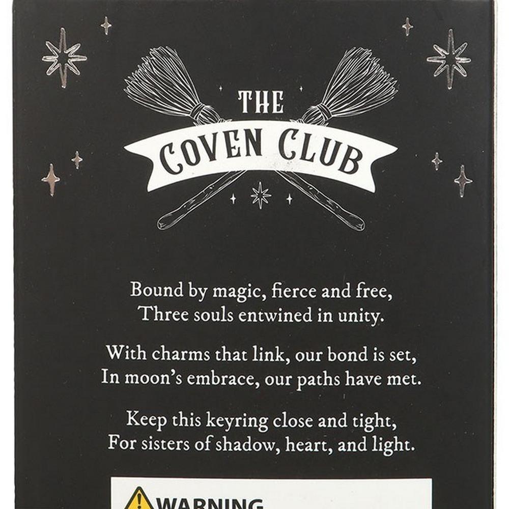 Something Different Coven Sisters Witch Hat Keyring (Pack of 3)