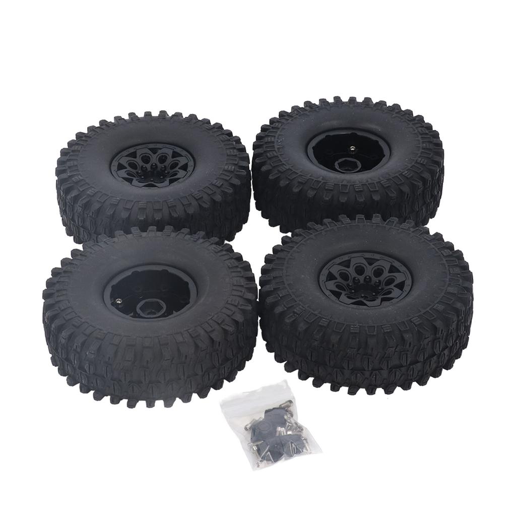 4Pcs RC Car Rubber Tire 1.9in Universal RC Climbing Car Tire for Traxxas for Hsp for Redcat for Tamiya for Axial