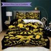 WU TANG Pattern Bedding uilt Set uilt Cover Pillowcase Home Decoration Birthday Gift (1 * duvet cover + 2 * pillowcase  without core)102