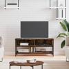 VidaXL TV Cabinet Smoked Oak 100x35x45 Cm Engineered Wood 832785
