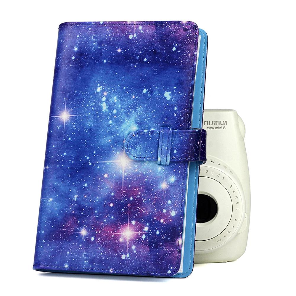 96 карманов, фотоальбом со звездным небом, держатель для карточек с именем книги для Fujifilm Instax Mini 12 11 9 8 7s 70 90 LiPlay Link пленочная бумага