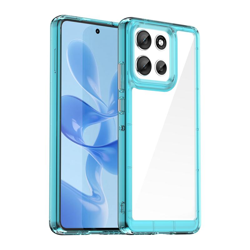 Transparent Case For Motorola Moto G86 Case Anti-knock Silicone Colorful Back Cover Moto G86 Case Cover For Moto G86 G100 Pro
