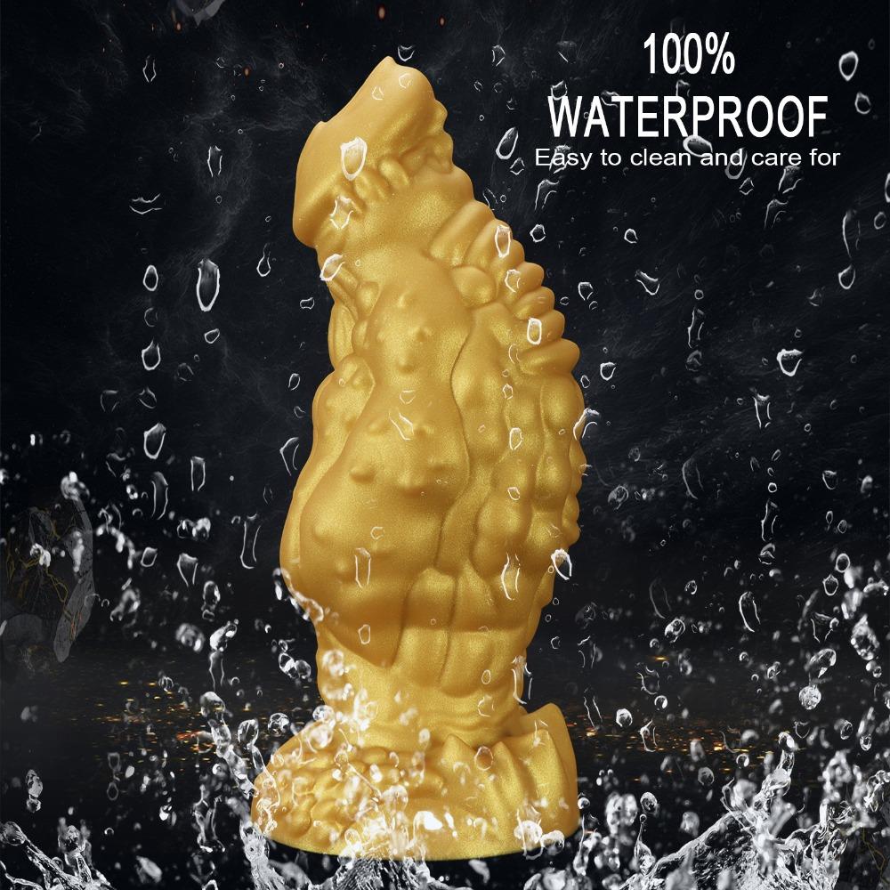 Силиконовая анальная пробка "Бог Мускулов" - Носимая пробка для женщин, для СМ-тренировок и анального растяжения, Уникальный нерегулярный дизайн, Игрушка для взрослых