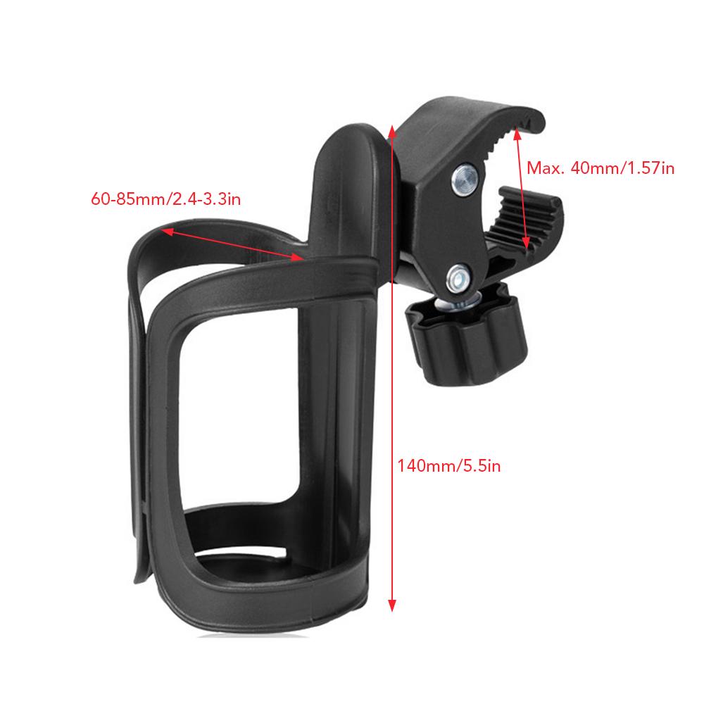 Держатель для велосипедной бутылки, вращение на 360 градусов, велосипедная клетка для бутылки с водой для детских колясок, инвалидных колясок