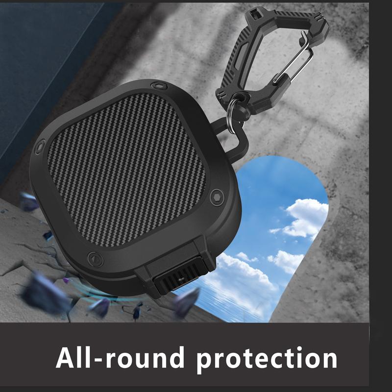 Ударопрочный Чехол-Замок Bluetooth Наушников для Samsung Galaxy Buds FE Live pro 2 Силиконовый TPU Для Samsung Buds FE Pro 2