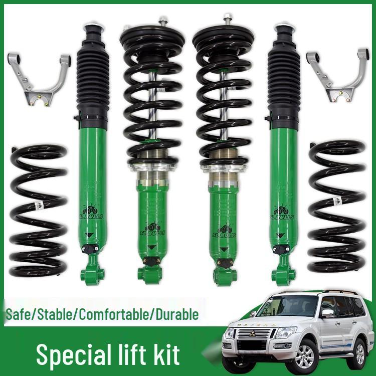 Pajero V73/V75/V97/V93/V95/V98/V68/V77 2-Inch Lift Kit: Modified Shock Absorber Springs