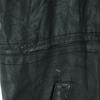 Long sleeve leather jacket M black Sheep leather Men's Used