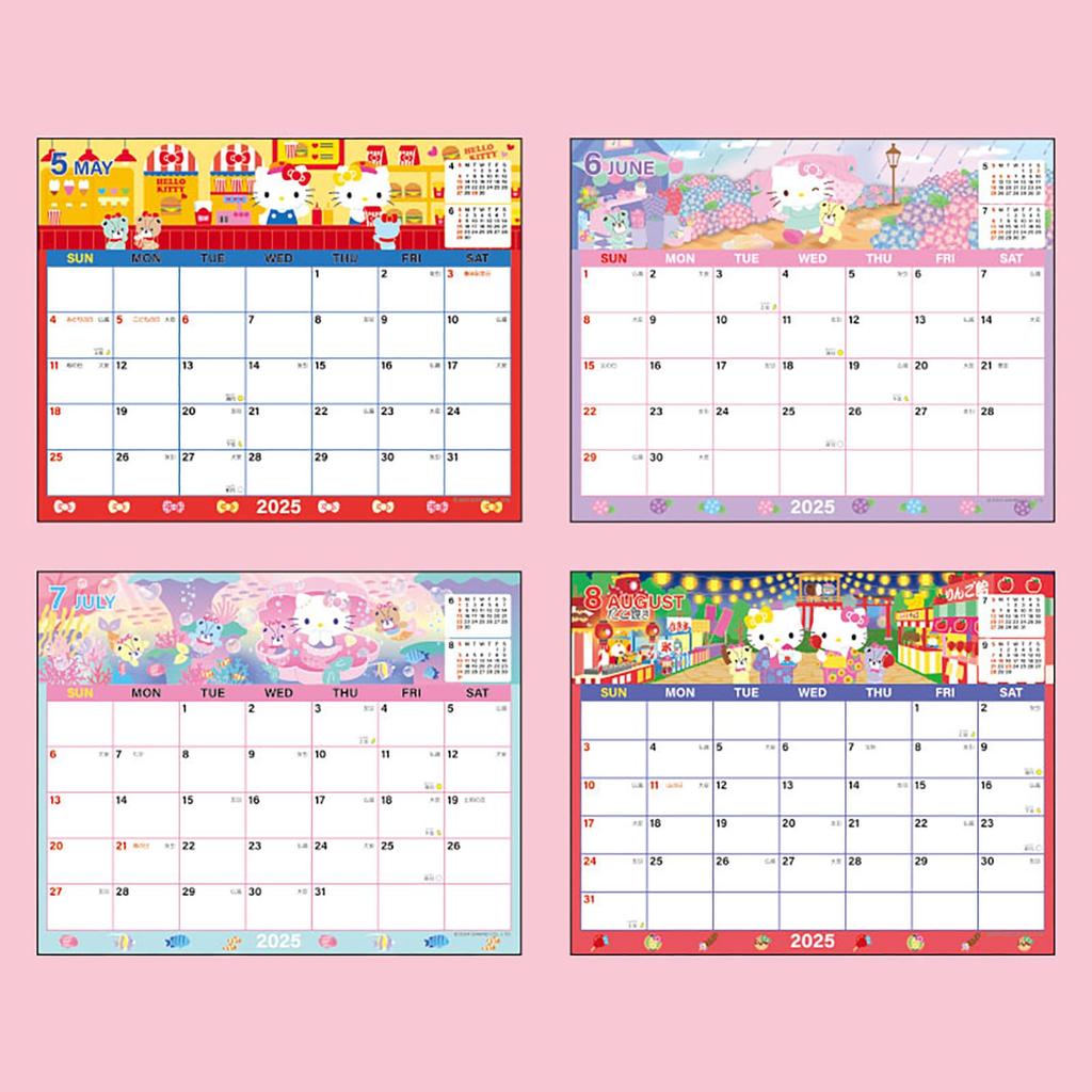 Календарь Sanrio Sheet 2025 Hello Kitty настольный 451461