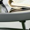Three-Piece Garden Seat Set, with Glass-Top Table - Brown