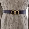 Elegant Leather Waist Belt For Women With Polished Finish And Adjustable Fit For Daily Use