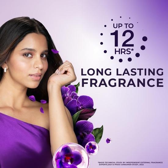 Гель для душа Lux, Аромат черной орхидеи и масло можжевельника, Гель для тела с глицерином для мягкой кожи, Стойкий аромат, Без парабенов, 245 мл