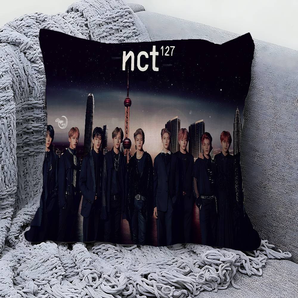 Подушка с дизайном кленового листа от бой-бэнда N-NCT Счастливый Осенний Урожай Декор Праздничный Декор Наволочка