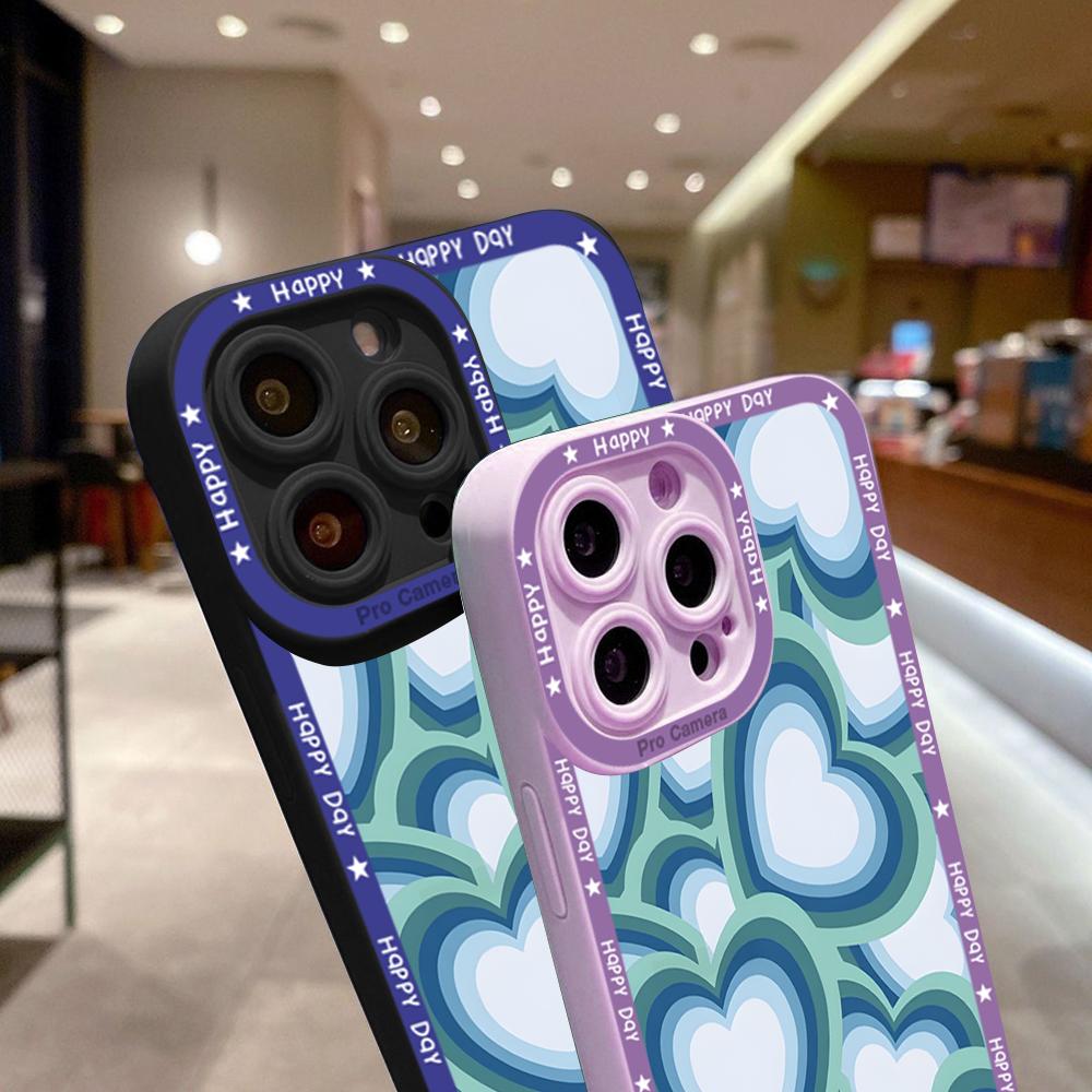 Чехол для телефона iPhone Samsung Huawei Honor Xiaomi Redmi OPPO Realme Vivo с рисунком, мягкая резина, полное покрытие, защита камеры, дизайн корпуса