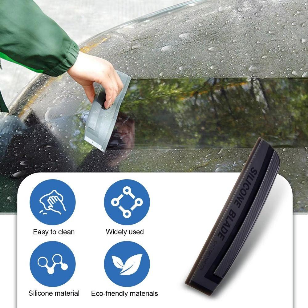 Flexible Car Washing Squeegee Quiet Windshield Water Remover Household Cleaning