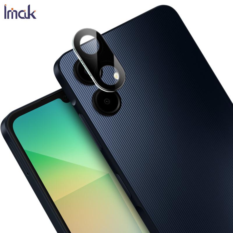 Для Samsung Galaxy A06 4G стекло IMAK высокой четкости стеклянная пленка для объектива черная версия