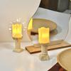 Candle LampsRoman Column Night Lights Bedroom Bedside Lamps Ambient Lights Birthday Gifts
