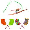 Child Gymnastic Ballet Professional Art Props Dance Stick 4M Gymnastics Ribbons Ballet Streamer