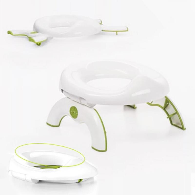 Портативный горшок для детей Легкое и чистое сиденье Сиденье Инструменты с боковым туалетом Дети и Go Сиденье Туалет Удобный