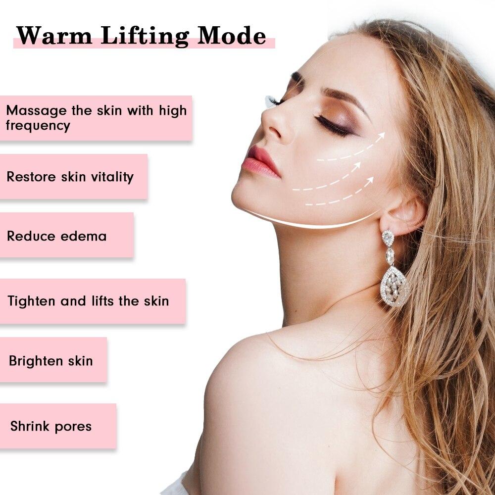 Hailicare Multifunctional Facial Skin Care Massager Electric Facial Massage Device Clean Face Skin Rejuvenation Lifting Tighten