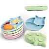 Food Grade Baby Bowls Silicone Baby Plates Premium Grip Dish  for Toddler