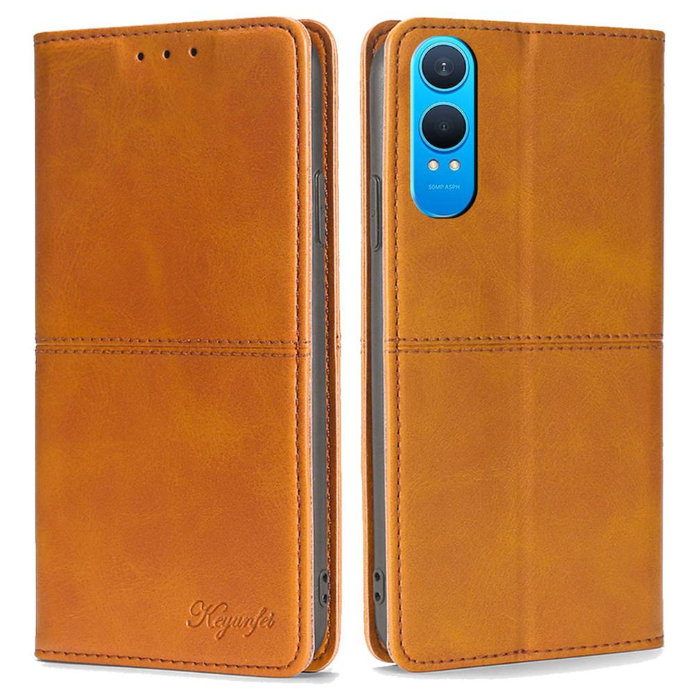 Для OnePlus Nord CE4 Lite 5G/Oppo K12x 5G (Китай) Чехол Слоты для карт Текстура коровьей кожи Кожаный чехол для телефона