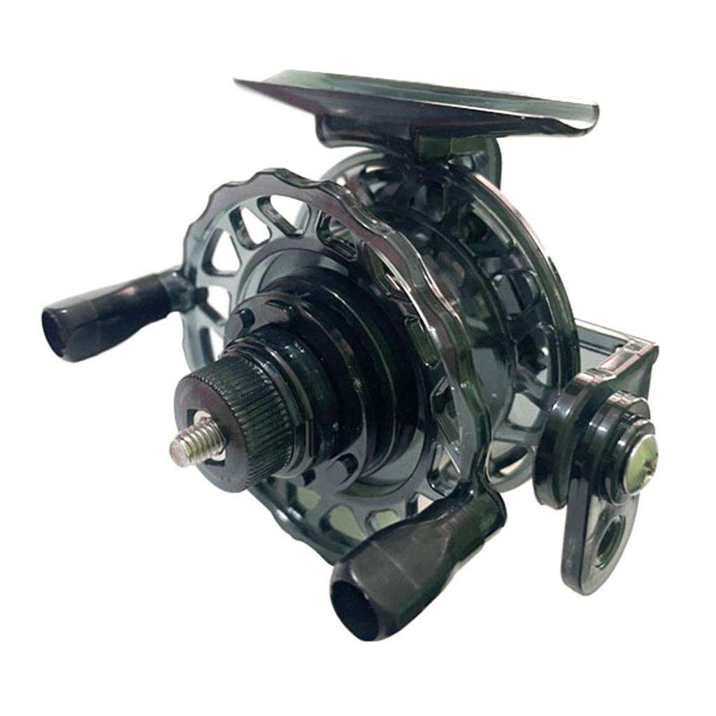 Портативные катушки для подледной рыбалки нахлыстом, катушки для зимней подледной рыбалки, катушка, рыболовная снасть, метательное колесо, инструмент для рыболовной снасти, простой в использовании