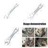 Functional Air Conditioner Service Wrenches Ergonomic Handle Screw Removal Tool for HVAC Automotive and Bicycles Repairs