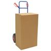 Extendable Hand Truck Blue and Red 49.5 x 53 x 114 cm Steel