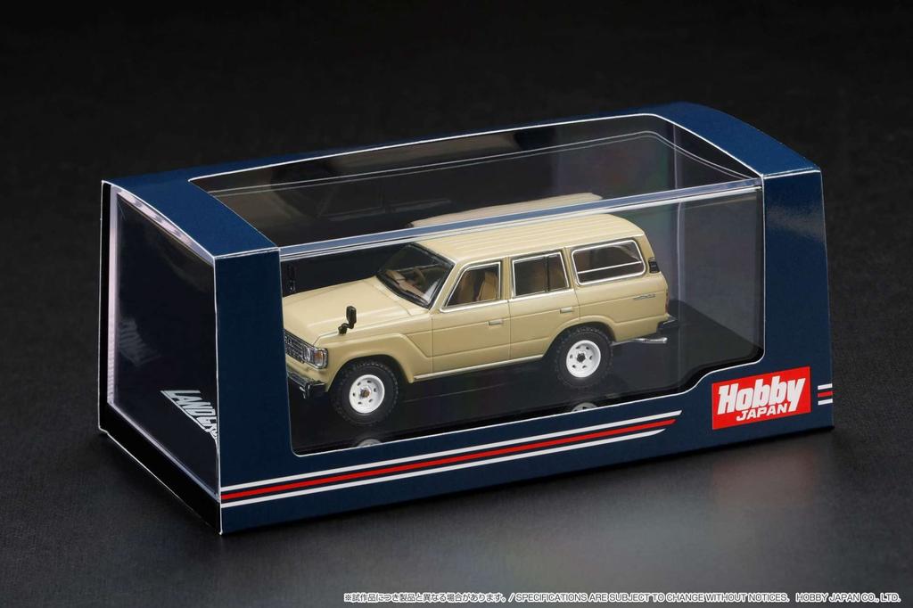 Toyota Land Cruiser 60 GX 1981 Традиционный бежевый HJ643039ABG 1/64