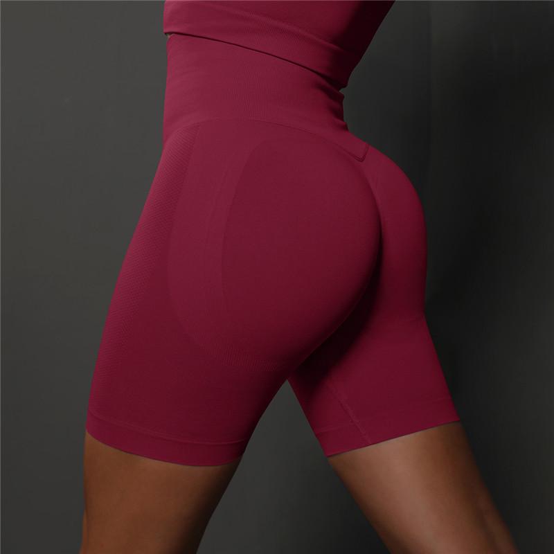 Auroth Summer Sports Shorts Women Scrunch Butt Yoga Shorts Sexy Peach Hip Gym Fitness Short Pants