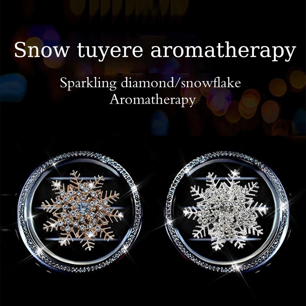 Водяной бур Снежинка Автомобильный кондиционер Розетка Духи Зажим Автомобильные духи Аксессуары для интерьера Рождественские украшения с ароматом