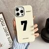 Счастливое число 7 Мягкий силиконовый чехол для телефона для Samsung S25 Ultra Чехлы Galaxy S24 Plus S23 FE S22 S21 A16 A56 A35 A55 A15 Чехол