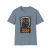 Unisex Softstyle T-Shirt Owl Wisdom Give a Hoot Foggy Forest Creature Tee