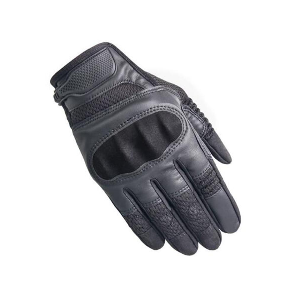 Tactical Gloves Shooting Gloves Black for Outdoor Paintball Survival Training