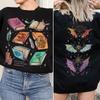 ACOTAR Series Double-sided Sweatshirt Bat Ladies Velaris Book Lovers Women's Long-sleeved Sweatshirt Y2K Streetwear