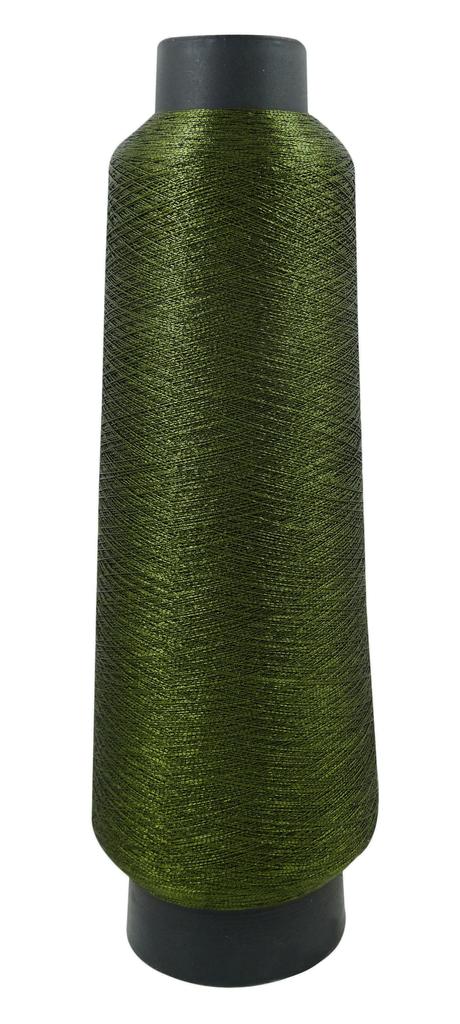 Полиамидная металлическая коричневая нить Ручная машинная вышивка Ремесленная швейная катушка