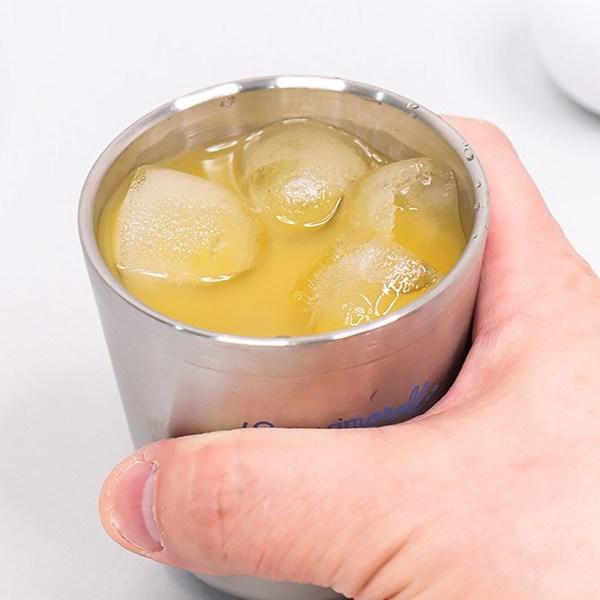 Двойная чашка Lilpang Cinnamoroll из нержавеющей стали, разные цвета, 2 шт.