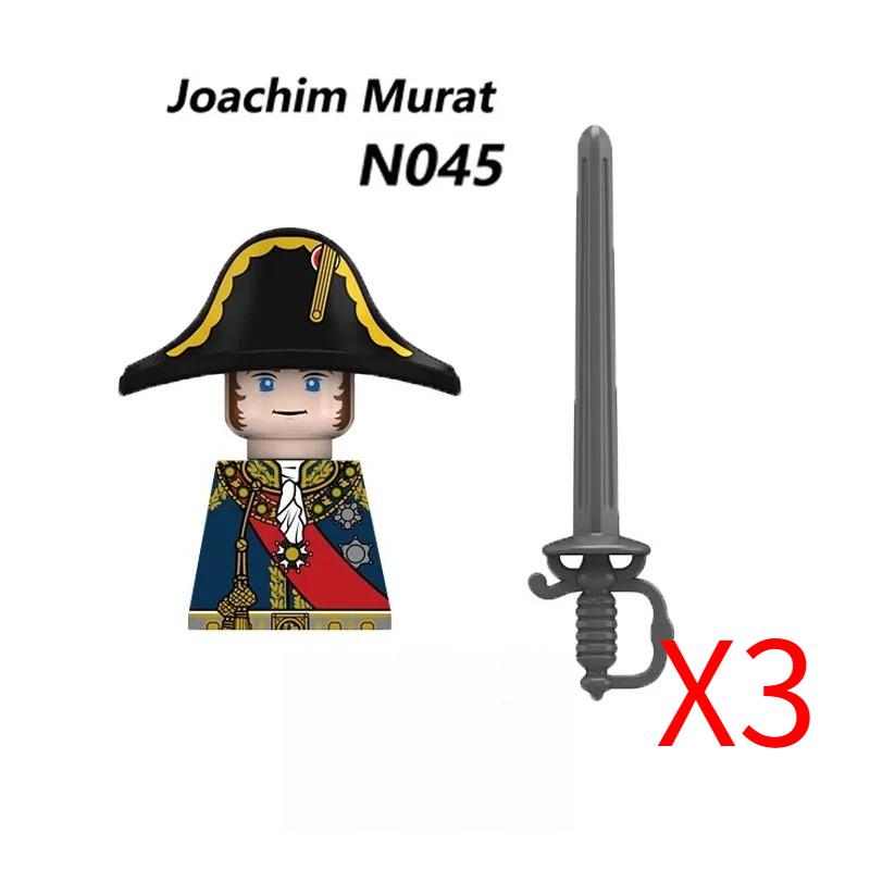 MOC Средневековый Военный Наполеоновские Войны Строительные Блоки Британская Французская Армия Пехота Кавалерия Фигурка Солдата Кирпичный Конструктор