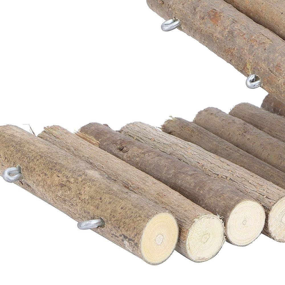 Стоящие морские свинки Дверной забор Деревянный хомяк Деревянный мост Клетка Аксессуары Песчанка