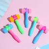 Yousheng 10Pcs Kids BB Hammer Squeaky Hammer Toy Plastic Pounding Hammer Colorful Educational Mallet Percussion Sounding Hammer Mini Hitting Toy