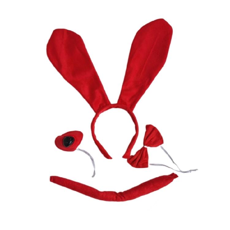 Наборы для переодевания животных Повязка на голову, хвост и бабочка для собак для детских дней рождения